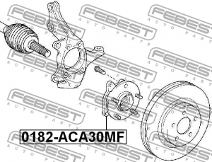 Ступица 0182-ACA30MF 0182-ACA30MF FEBEST