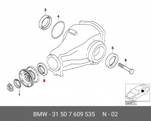 BMW 31507609535 BMW