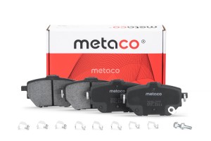 Колодки тормозные задние дисковые к-кт 3010-277 3010277 METACO