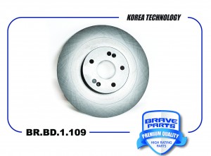 Диск тормозной задний 204000479AA BR.BD.1.109 Tiggo 7 PRO T1E/T1A/T1D/T18, 7 PRO BR.BD.1.109 BRAVE