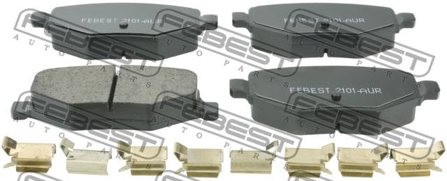 Колодки задние FORD EXPLORER V TUB 2011- 2101-AUR 2101-AUR FEBEST