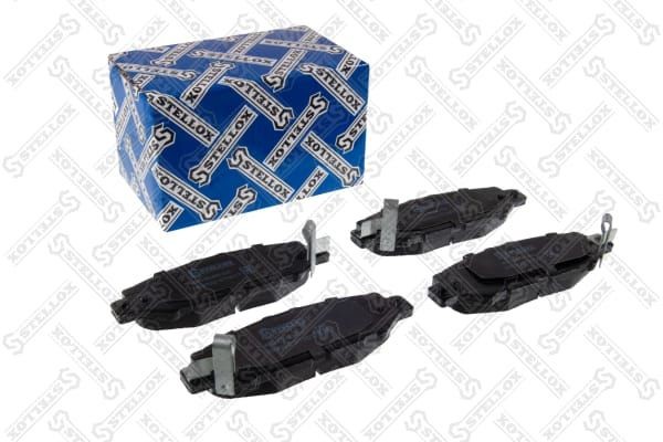 колодки дисковые задн.! с антискр. пл.\Lexus GS 300/430 93>/LS 400 94-00 435-004B-SX STELLOX