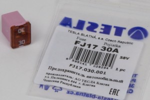 FJ17.30A ПРЕДОХРАНИТЕЛИ 30А TESLA FJ1730A TESLA