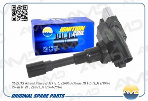 Катушка зажигания SUZUKI Grand Vitara II JT, 1,6, 2005-, Jimny III FJ, 1,3, 1998 AMD.EL1163 AMD