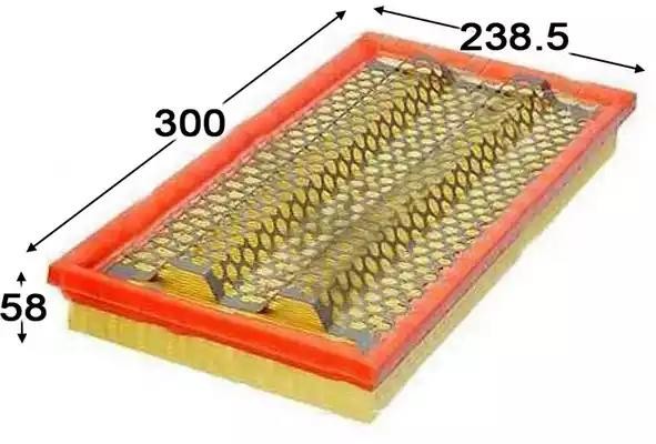 Фильтр воздушный  SSANGYONG KYRON 2,0 2010 -   SSANGYONG KYRON 2,0 2005 -  A2515 A2515 JS ASAKASHI