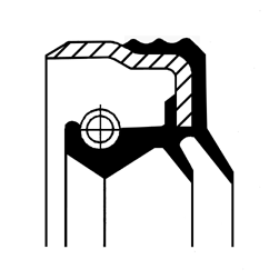 сальник ступицы! 100x130x12.5 RVI Midlum DXI5/7 12033886B CORTECO