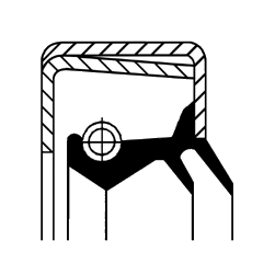 Сальник дифференциала 90X151X11/17 FPM RD DC+ 90x151x11/17 FPM  B2VISLRDX26 01026648B CORTECO