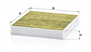 Фильтр салонный FP2559 FP 2559 MANN FILTER