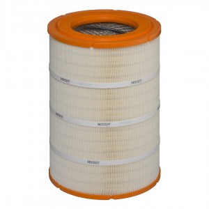 Фильтр воздушный (H=464, D=312, d=186, RVI, VOLVO Dxi), , E452L01 HENGST