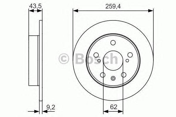 SUZUKI VITARA (2015>) 0 986 479 C44 BOSCH