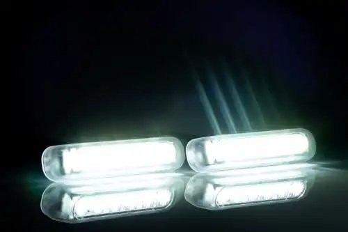 к-т дневных ходовых огней! LED, 132,7х35,4 с проводом 3,5м\ Universal FT300LED FRISTOM