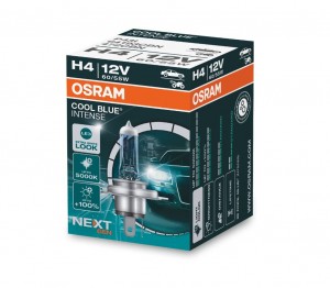Лампа 12V H4 60/55W P43t-38 +100% 5000K Cool Blue Intense NextGen OSRAM 64193CBN OSRAM