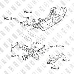 FORD FOCUS III (2011>) FQ0367 FIXAR
