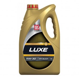 Масло моторное синтетическое LUKOIL LUXE 5W-30, API SL/CF 4Л 196256 196256 LUKOIL
