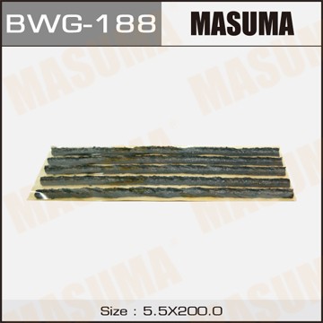 Жгут для ремонта бескамерных шин 200х5мм 5шт. MASUMA BWG188 MASUMA
