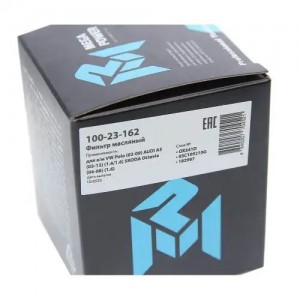 Фильтр масляный VW Polo (02-09) AUDI A3 (03-13) (1.4/1.6) SKODA Octavia (04-08)  100-23-162 MEGA POWER