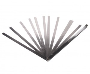 Набор щупов 0.038-1.016мм (0.0015"-0.04") прямых удлиненных для установки зазора JTC-4292 JTC TOOLS