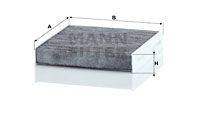 Фильтр салонный угольный LAND ROVER DISCOVERY V CUK21016 CUK21016 MANN FILTER