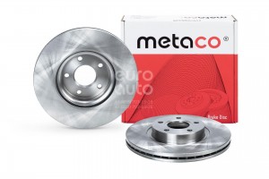 Диск тормозной передний вентилируемый 3050045 3050045 METACO