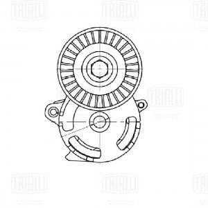 Ролик привод. ремня Subaru XV (11-)/Forester (08-) 1.6i/2.0i [FB] (с натяж. мех. CM 5112 TRIALLI