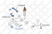 сайлентблок заднего рычага!\ Volvo S40/V40 00-04 77-01477-SX STELLOX