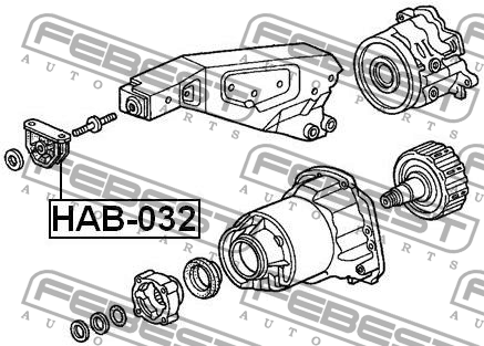 HONDA HR-V (1999-2005) HAB-032 FEBEST