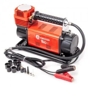 Компрессор автомобильный 160л/мин. 10атм. 45А 12V на клеммы АКБ (сумка) АГРЕССОР AGR160 A GRESSOR