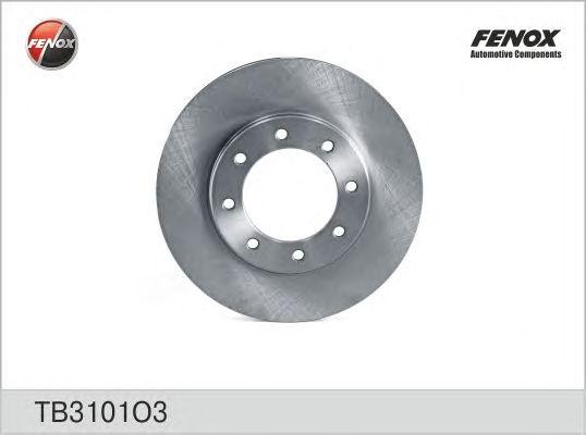 Диск ЗИЛ-Бычок тормоз передн /FENOX/ TB3101O3 FENOX