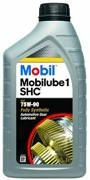 Масло трансмиссионное синтетическое Mobilube SHC 75W90 GL-5 1л 142382 MOBIL