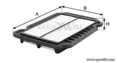 Фильтр воздушный AG272 AG 272 GOODWILL