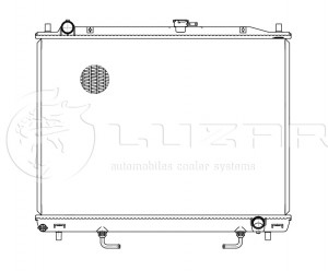 Радиатор охл. для а/м Mitsubishi Pajero III (00-)/Pajero IV (06-) G LRc11151 LRC11151 LUZAR