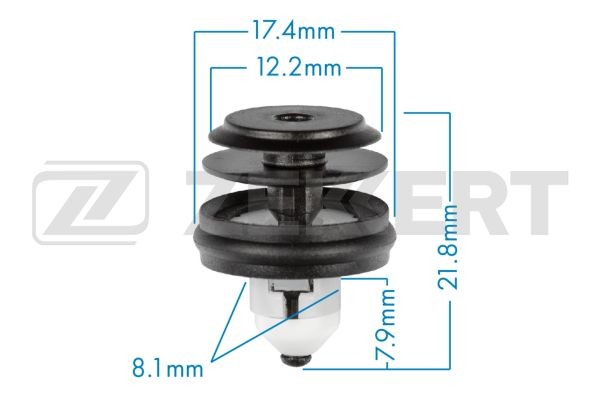 BE1230 Клипса крепёжная BMW мин. кол. заказа 10шт BE-1230 ZEKKERT