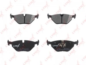 Колодки тормозные дисковые задние BD-6501 LYNXAUTO
