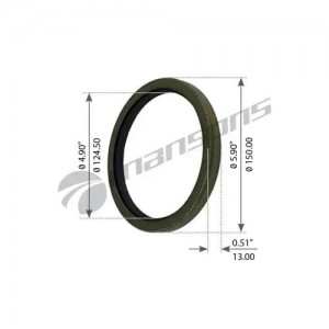 Сальник MAN ступицы передней (125x150x13мм) MANSONS GR318 MANSONS