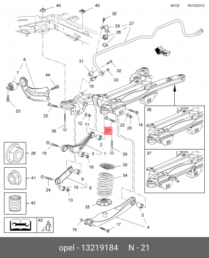 INSIGNIA (2008>) 13219184 GENERAL MOTORS