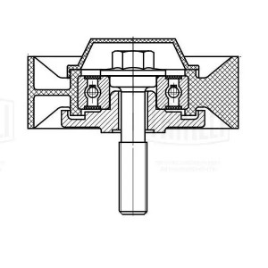 Ролик привод. ремня для ам Skoda Fabia (10-) 1.2 (CM 5105) CM 5105 TRIALLI