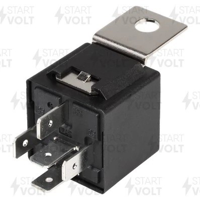 Реле автомобильное 5 конт. 24V 10,20A (с кронштейном) (SCR 0702) SCR 0702 START VOLT