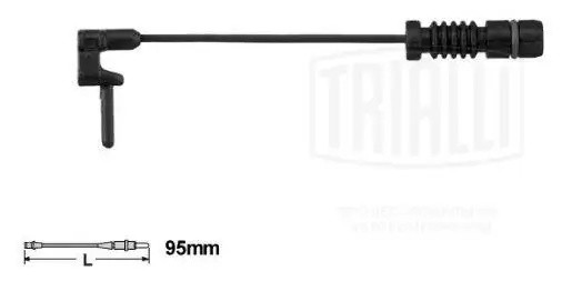 Датчик износа колодок Mercedes A (97-)/C (95-)/E (95-) перед./зад. (PFS 1508) PFS 1508 TRIALLI