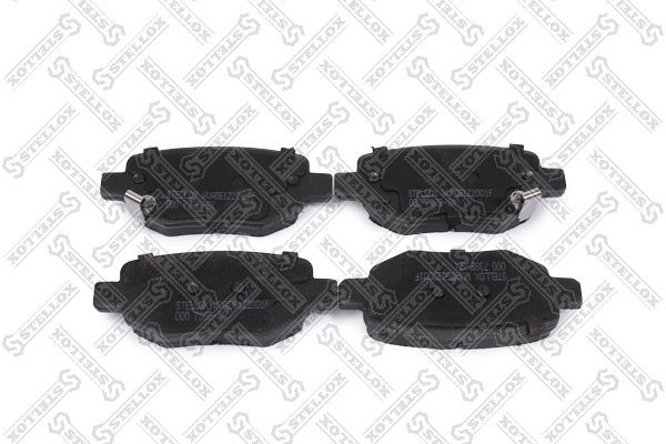 колодки дисковые перед.! с антискрип. пл.\ Ford Explorer USA 11> 000-738B-SX STELLOX