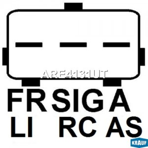 реле-регулятор!\ Ford Focus 1.6-2.0 98-07 ARE4131UT KRAUF