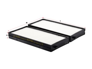 Фильтр салона KIA RIO 00- CA29030 CA29030 SAKURA