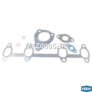 Прокладка VW Beetle (98-10),Golf AUDI 80,90 SKODA Fabia (00-14) патрубка KRAUF MFZ0005NR KRAUF