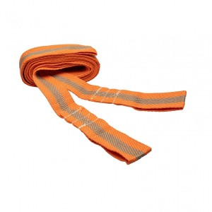 Трос буксировочный 3.5т (петля) L=4500 мм (ширина ленты 50мм) LECAR000130806 LECAR