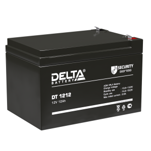 аккумуляторная батарея! 12V 12Ah 151x98x101\ DT 1212 DELTA BATTERY