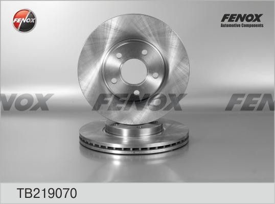 Диск тормозной 278x24x5мм передний  2шт TB219070 FENOX