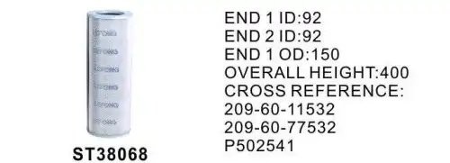 Фильтр трансмиссии ST38068 STAL ST38068 STAL