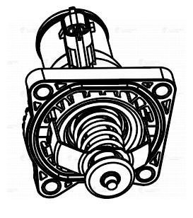 Термостат для а/м Opel Astra J (10-)/Aveo T300 (11-) 1.6i/1.8i (с корп.. низкоте LT 0507 LUZAR
