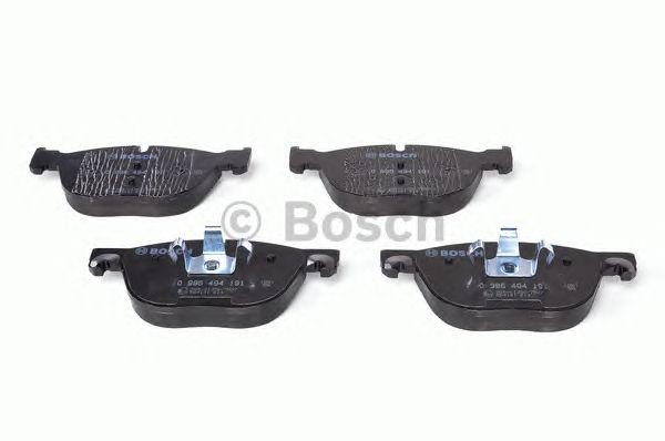Тормозные колодки передние 0986494191 0 986 494 191 BOSCH