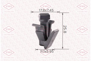 QASHQAI (J10) (2006-2014)/PATROL (Y62) (2010>) решетки радиатора TJB1842 TATSUMI