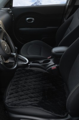 Накидка на сиденье "AIRLINE" искусственный мех черный (подушка на перед. сиденье AFC-A-02 AIRLINE